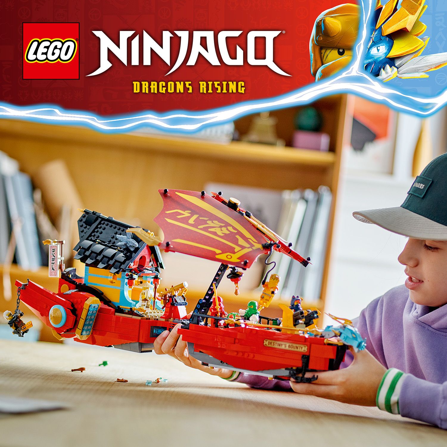 LEGO® NINJAGO® stavebnice vzducholodě